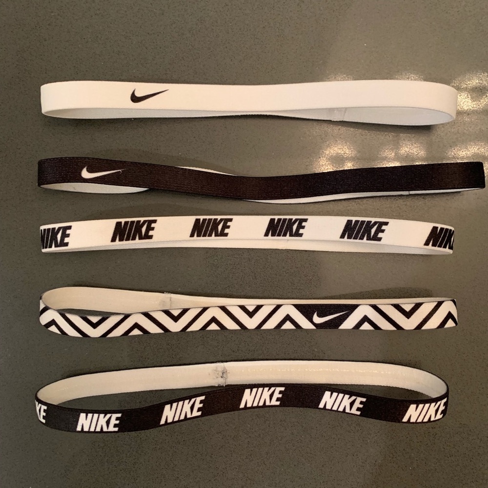 5pc Nike headbands